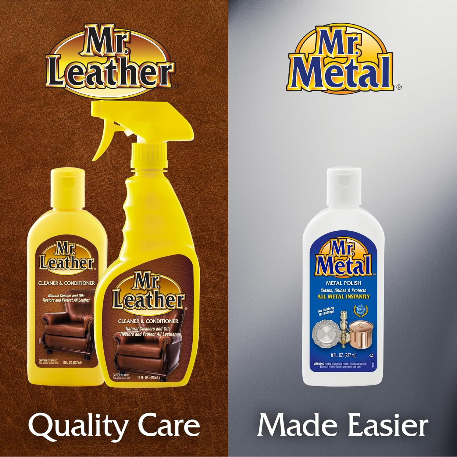 Metal Polish Liquid All Metal Multipurpose Cleaner, Non-Abrasive, Instant Sterli