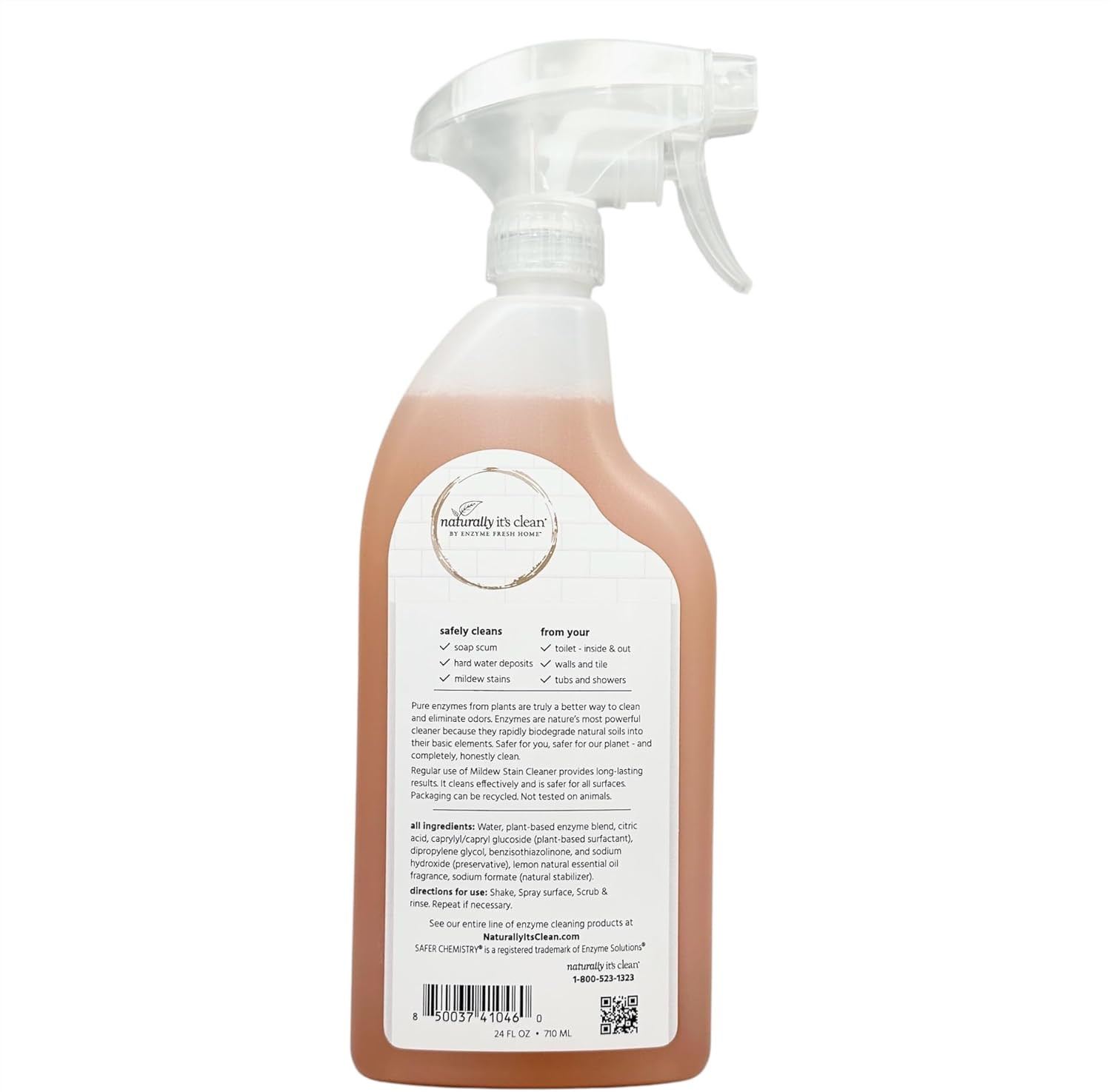Bathroom Cleaner | Toilet, Tub, Tile, Shower & Sink | Plant-Based Enzymes | Remo