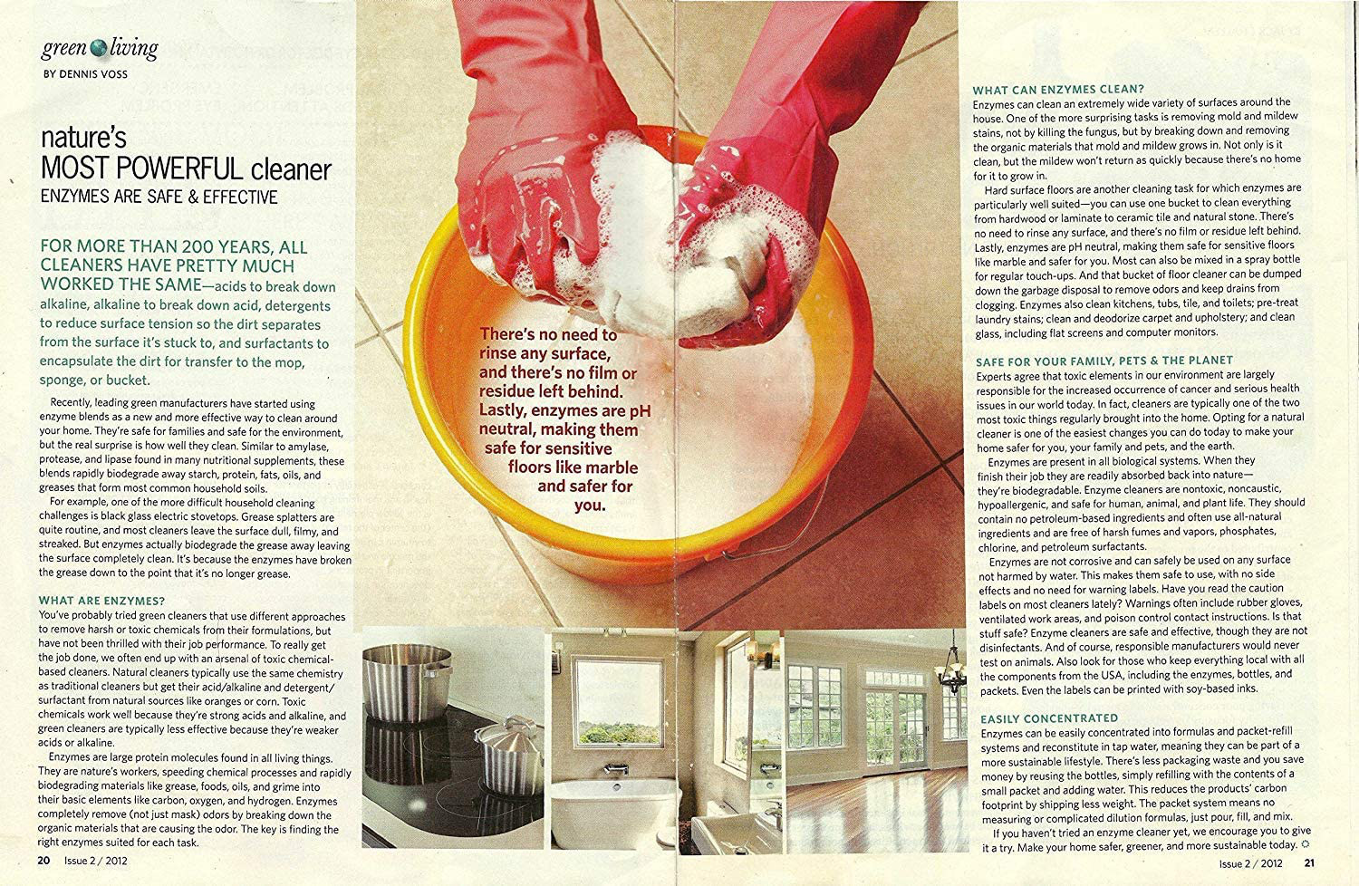 Naturally It’s Clean Mildew Stain Cleaner, Cleans Soap Scum, Mold/Mildew Stain