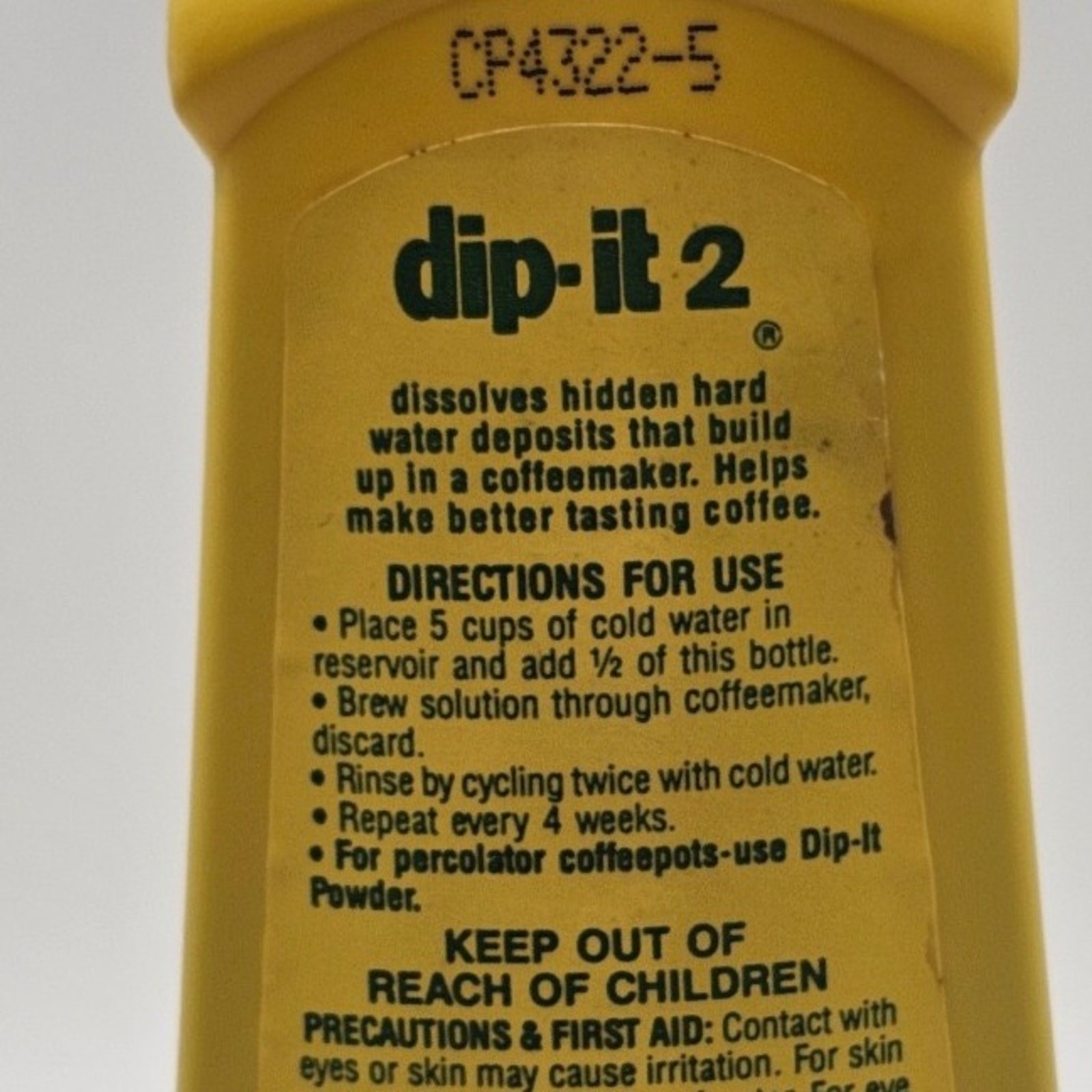 NEW Dip-It 2 Automatic Drip Coffeemaker Cleaner 7oz