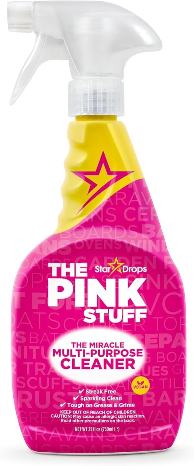 Pink Stuff Multi-Purpose Cleaner Gel 25oz Tough on Grease & Grime Streak-Free