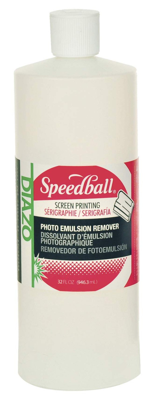 Speedball Diazo Photo Emulsion Remover 32 Fl Oz Low Odor Squeeze Bottle