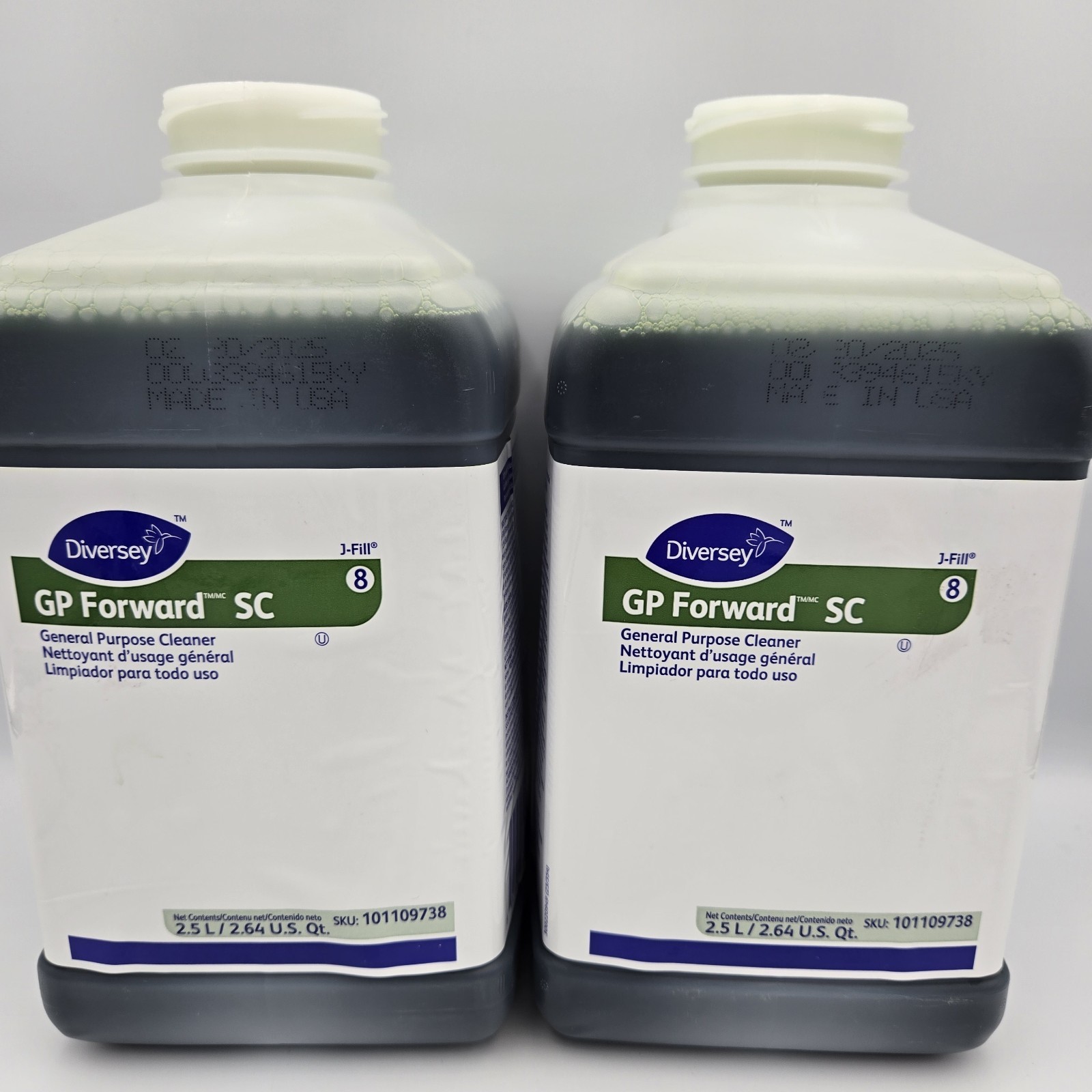 GP Forward SC 8 Multipurpose Cleaner for Diversey J-Fill Citrus 101109738 2×2.5L