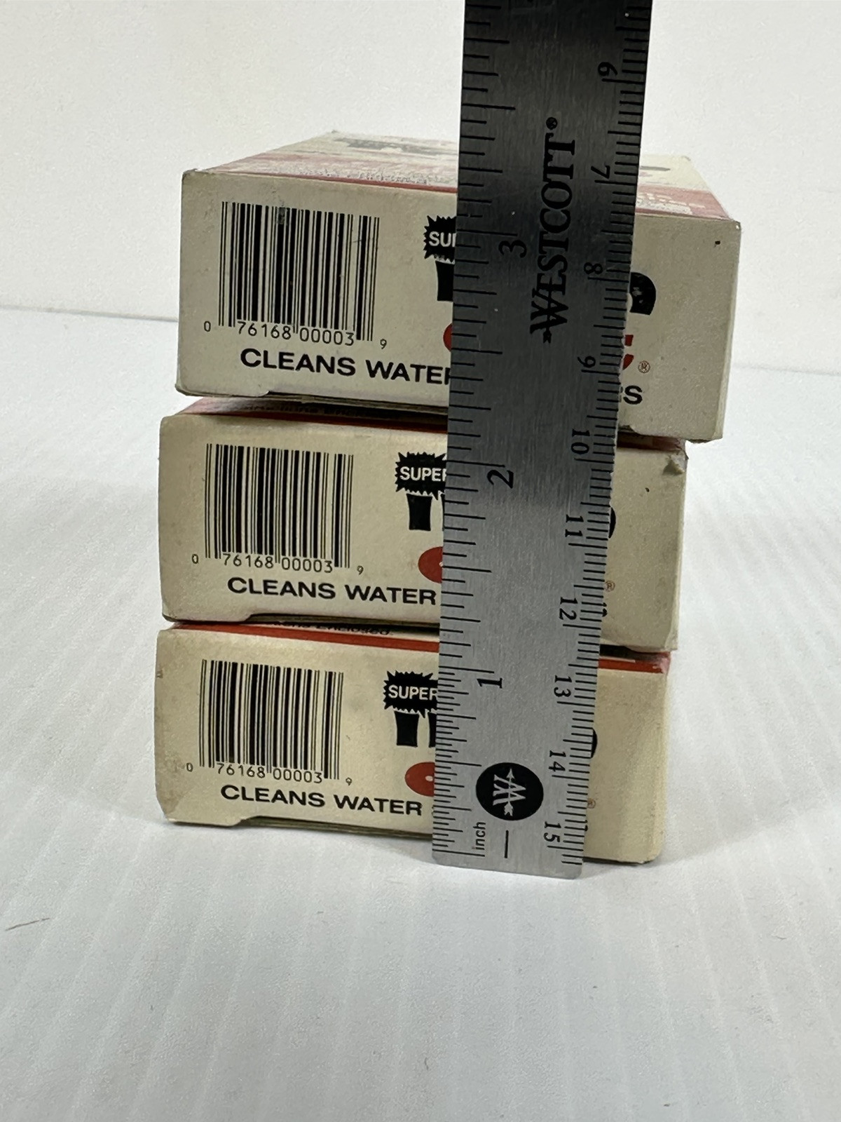 Vintage 3 Boxes Sample Super Iron Out The All Purpose Rust and Stain Remover