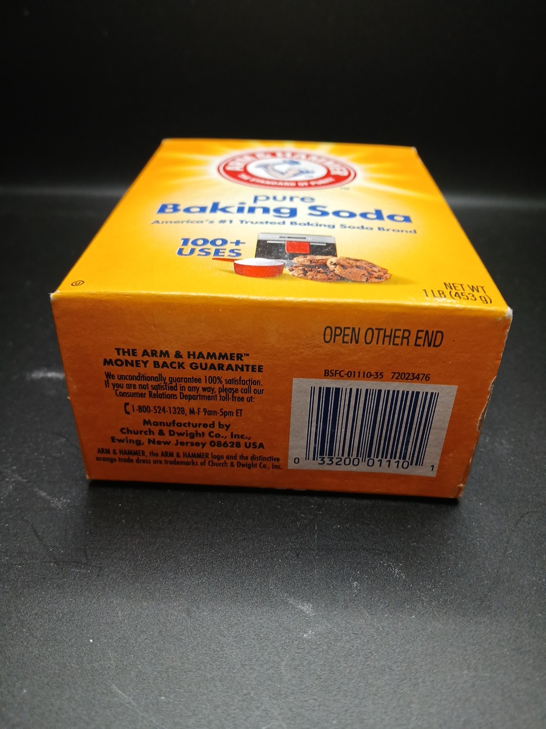 Arm & Hammer Pure Baking Soda, 1lb (Pack of 6)