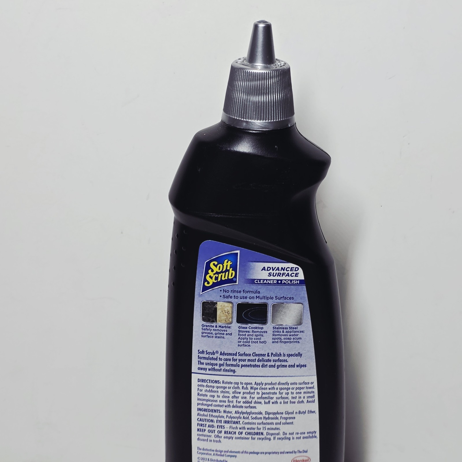 NEW SOFT SCRUB Gel Advanced Surface Cleaner + Polish 20 fl oz FOR dm4_910