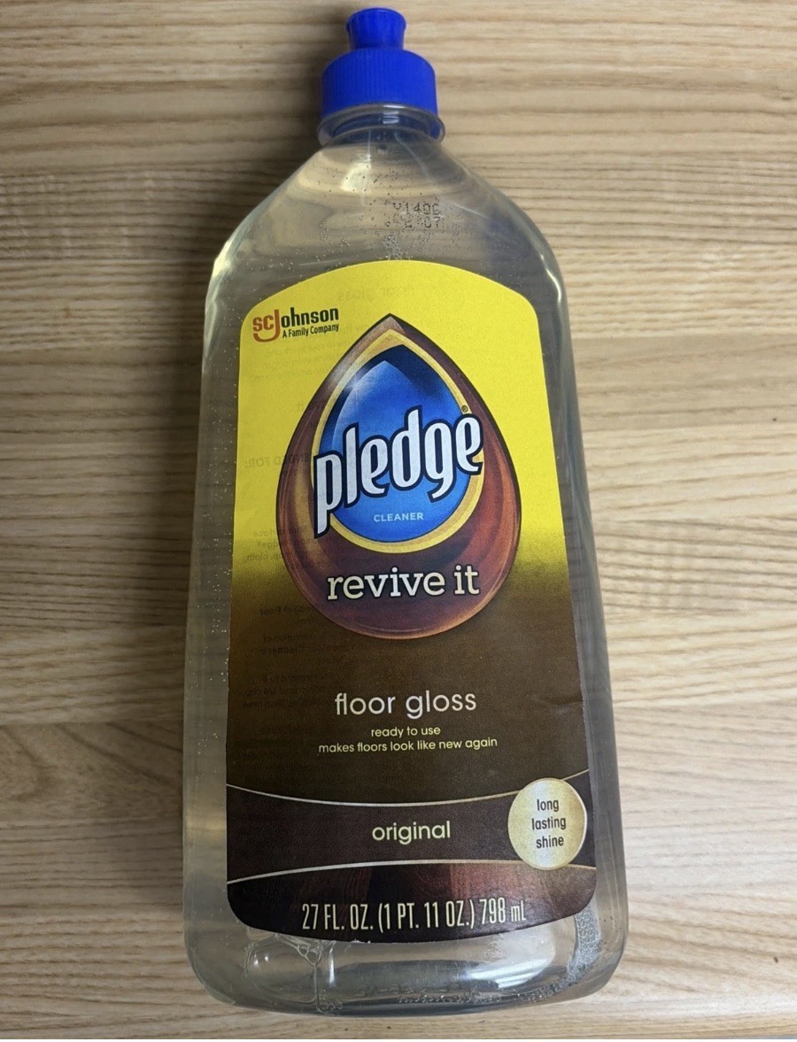 Pledge Revive It Original Floor Gloss Cleaner for Long Lasting Shine 27 oz NEW