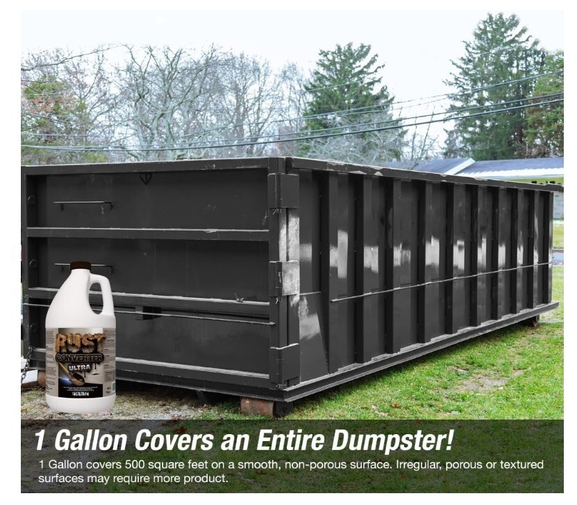 Rust Converter ULTRA, Highly Effective Professional Grade Rust Repair 1 Gallon