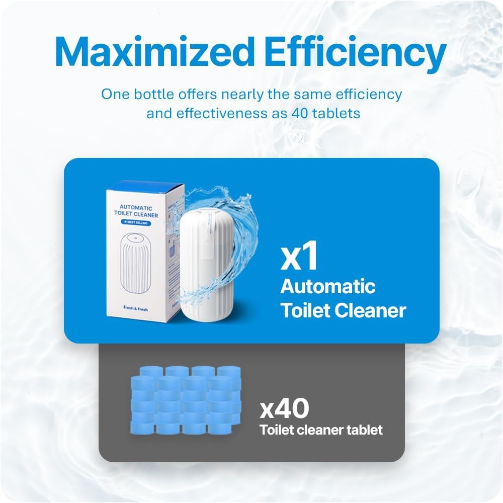Automatic Toilet Bowl Cleaners Forest Green 68 Bottles(UPTO 2500 FLUSHES/Bottle