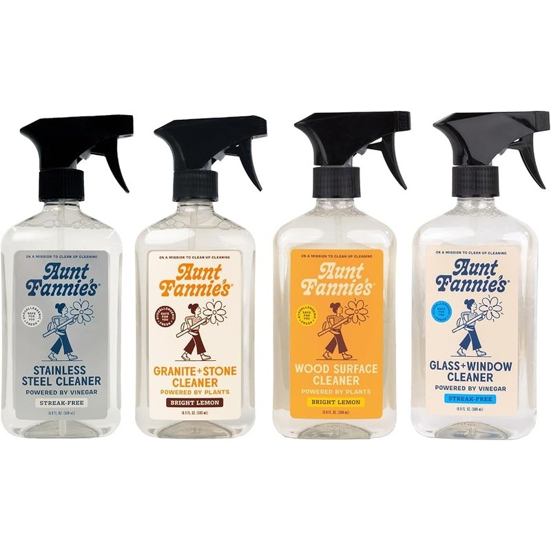Natural Cleaning Spray Stainless Steel Granite Glass Wood Multi-Surface Cleaner