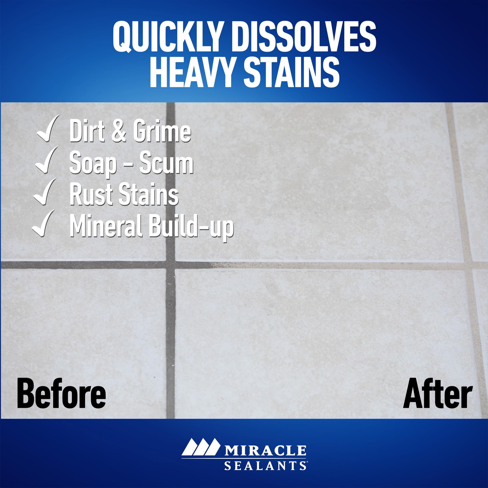Industrial Strength Grout Cleaner and Brightener Quart