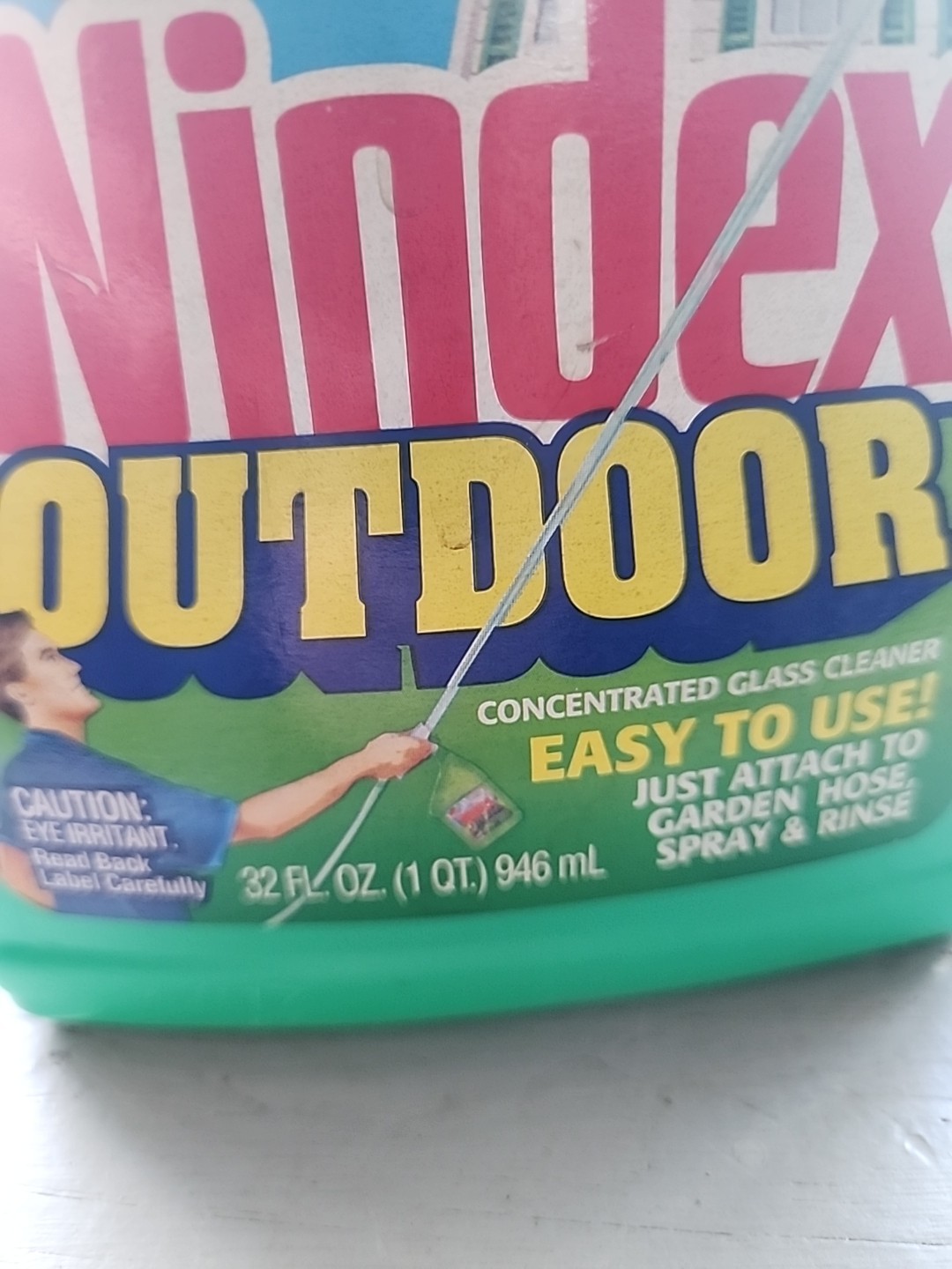 Windex Outdoor Concentrated Glass Cleaner 32oz 1997
