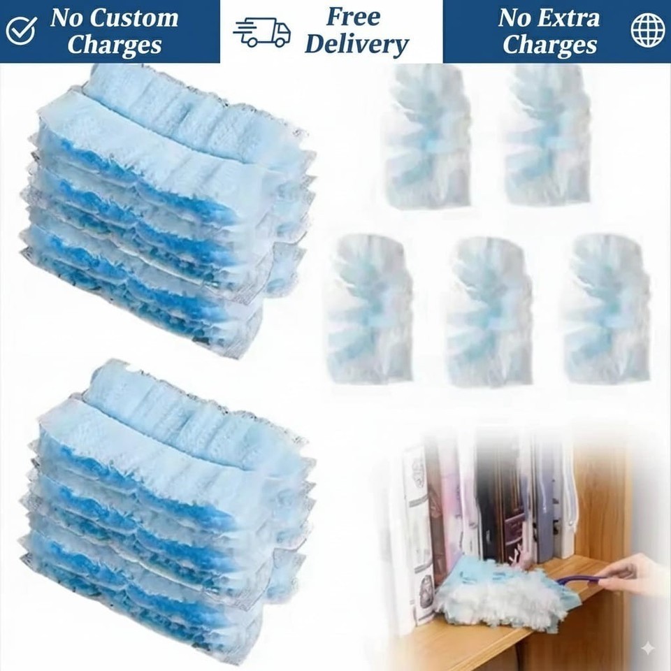 Heavy Duty Duster Refills for Swiffer Duster (30 Count) | 360° Unscented