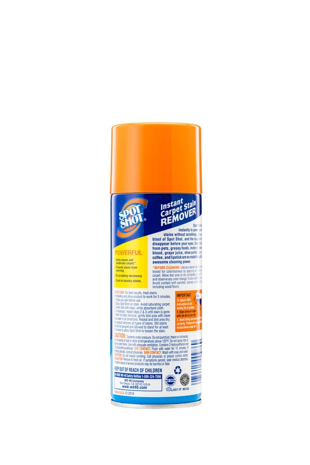 14 OZ Spot Shot Carpet Stain Remover – Spray Away Tough Stains Effortlessly