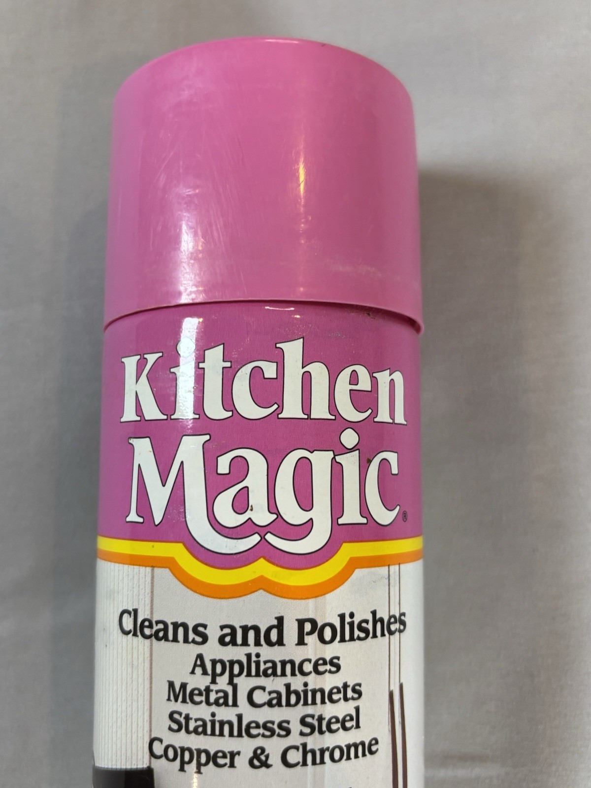 Vintage Kitchen Magic Spray Cleaner And Polish 13.oz 2/3 Full Working