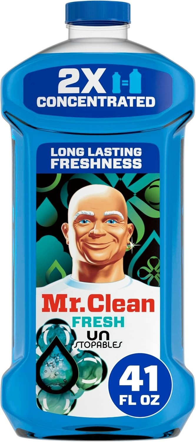 2X Concentrated Multi Surface Cleaner Unstopables Fresh Scent 41 fl oz
