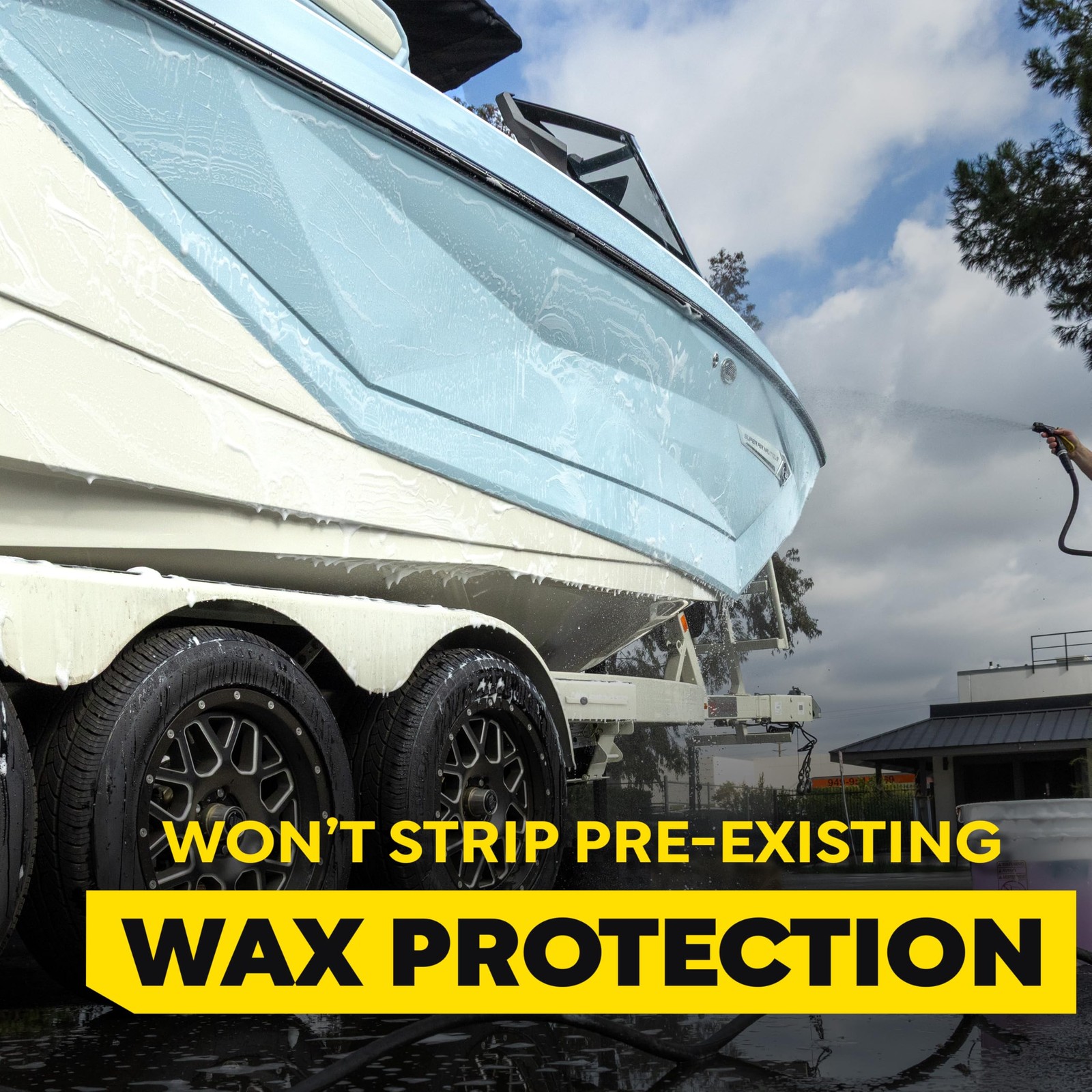 Meguiars Marine Rv Boat Wash 64 Oz Non Streaking Cleaner With Lasting Suds