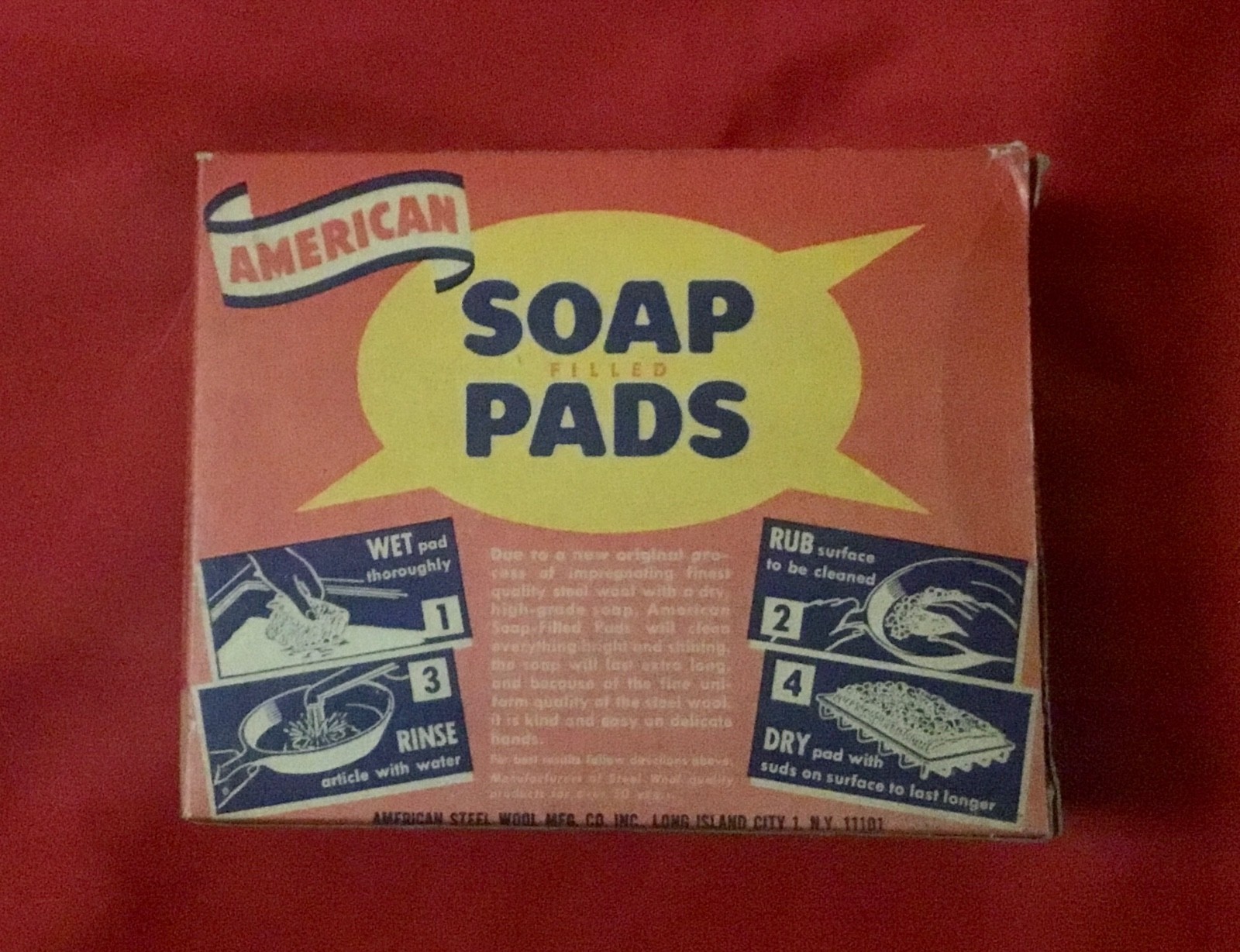 Vintage American Soap Filled Pads 12 count Discontinued