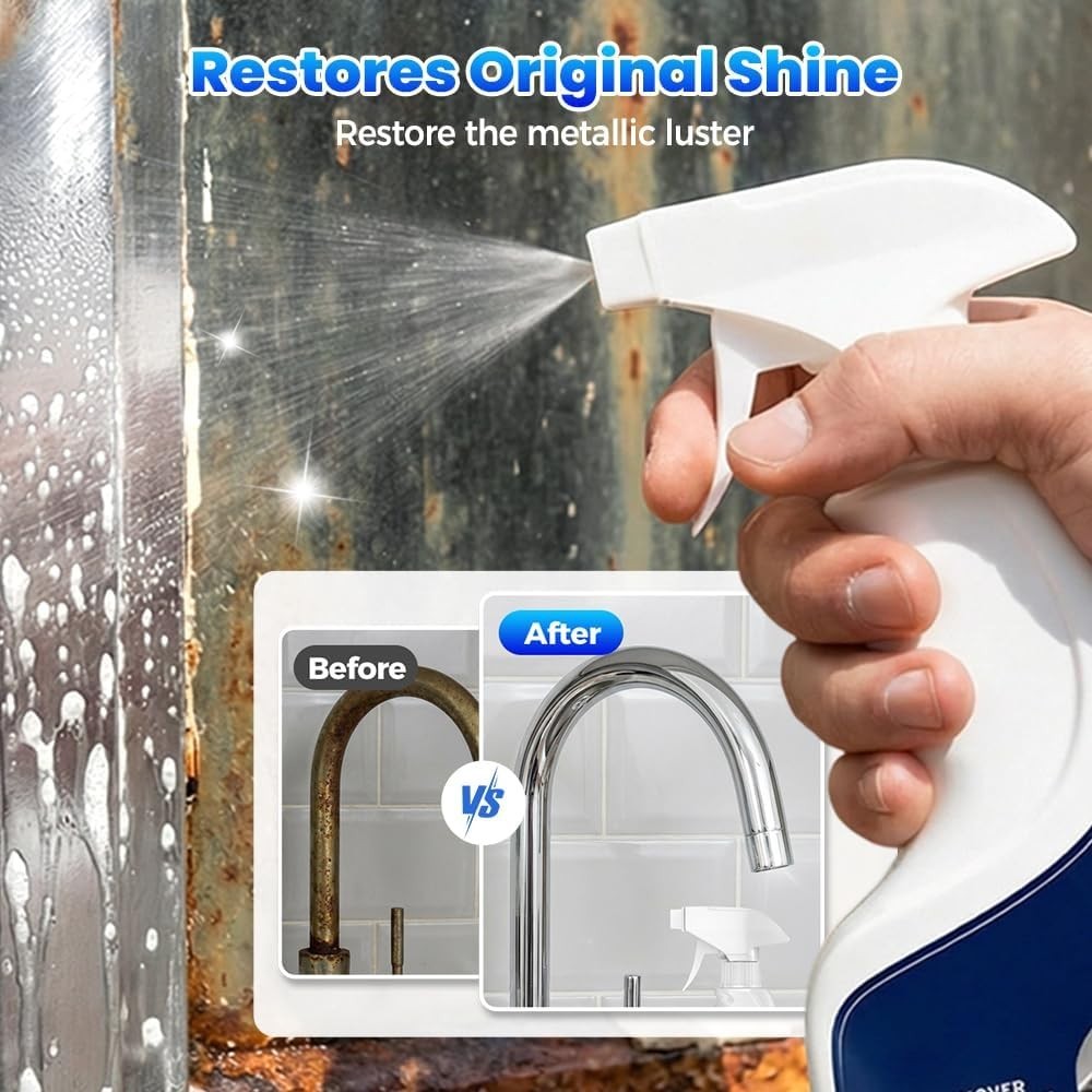 Fast Acting Rust Remover Spray for Metal, Stainless Steel & Car Parts