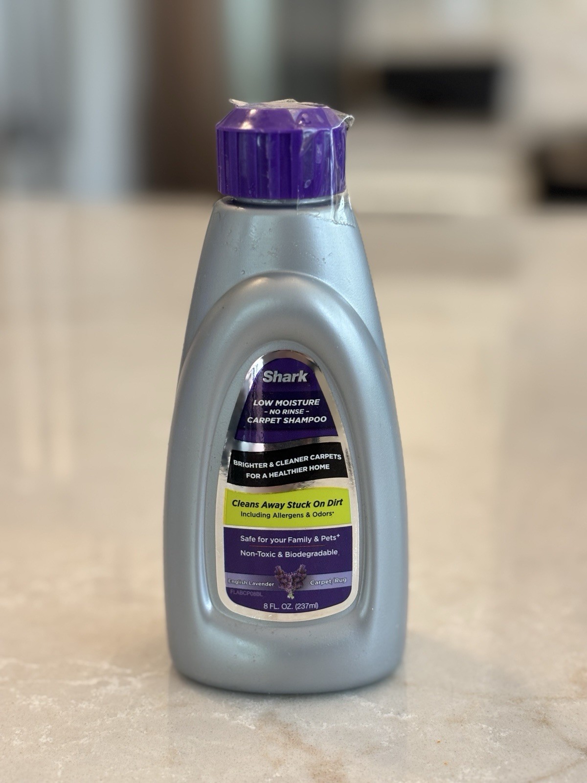 NEW🚨Shark Low Moisture No Rinse Carpet Shampoo English Lavender Concentrate 8oz