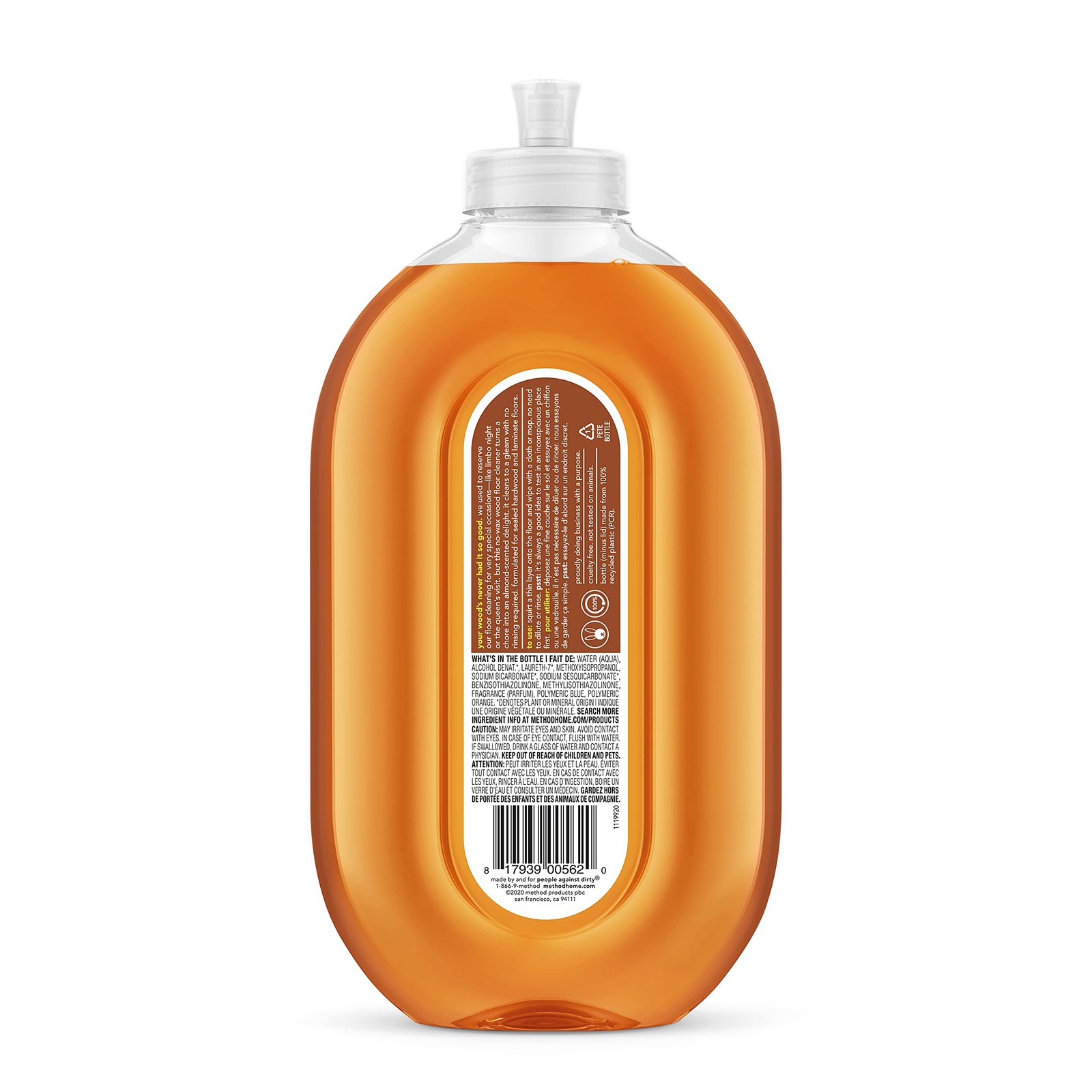 Almond Scented Hardwood Floor Cleaner 25 Fl Oz No Rinse No Wax Eco Friendly