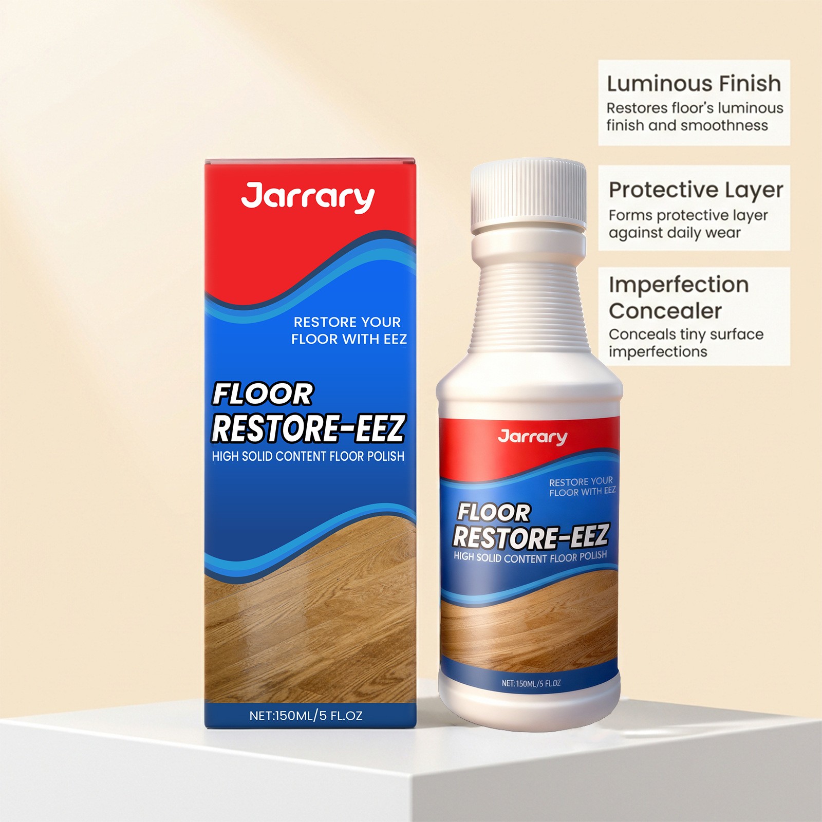 Clean-Eez Ultimate Floor Restorer & Polish – Revitalize And Shine Wood 150ml