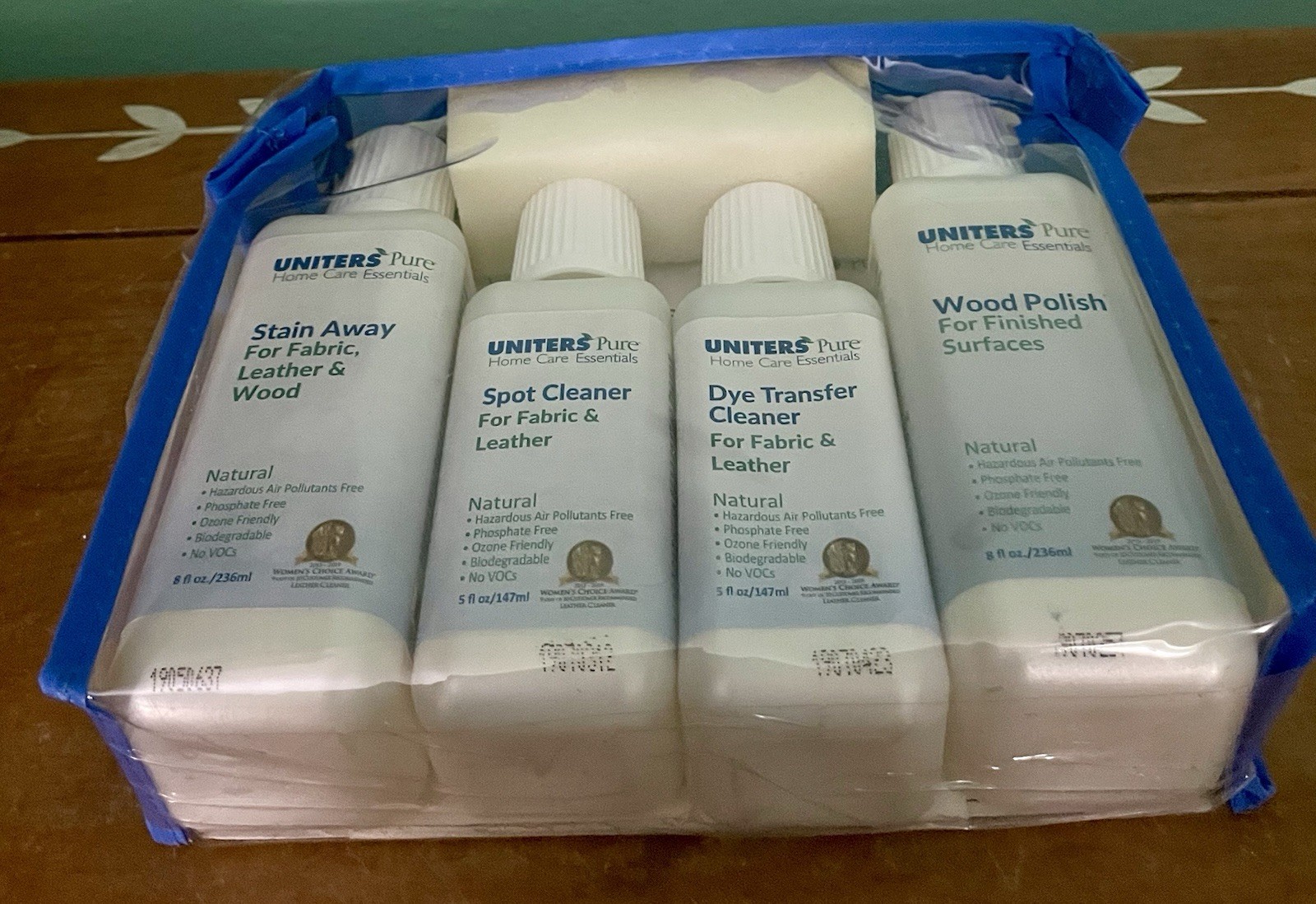Uniters Pure Home Care Essentials All Natural Cleaner Kit Furniture Wood Leather