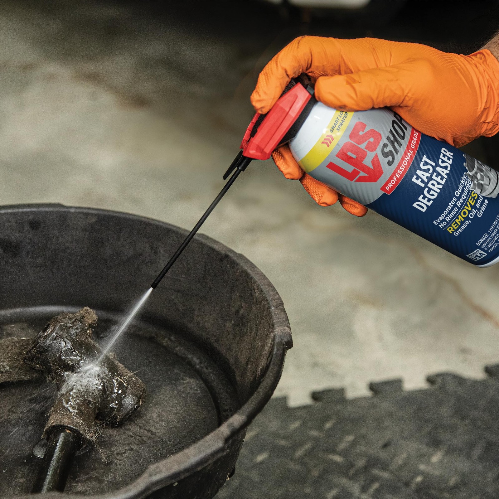 LPS Shop Fast Degreaser, Removes Grease, Oil & Grime, FastActing Solvent for …