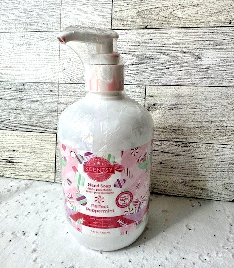 Scentsy Liquid Hand Soap-PERFECT PEPPERMINT-NEW