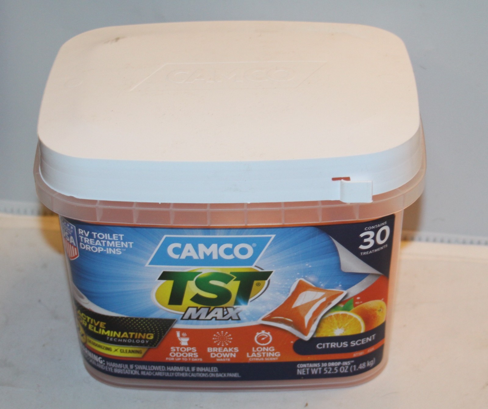 Camco TST MAX Camper/RV Toilet Treatment Drop-INs
