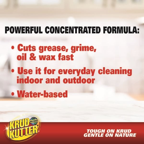 Krud Kutter Kk326 Liquid 32 Oz. Cleaner And Degreaser, Trigger Spray Bottle