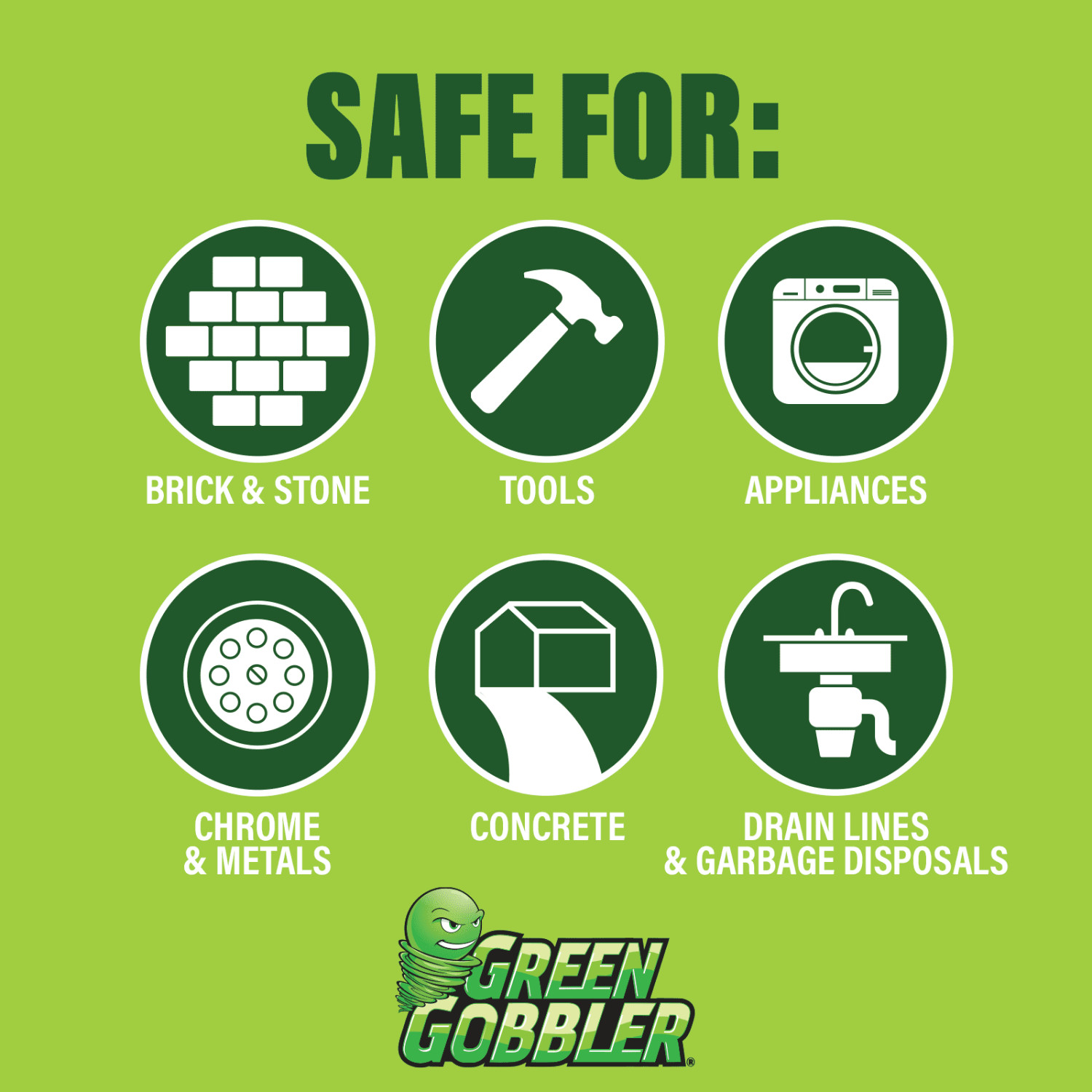 Green Gobbler 30% Concentrated Vinegar Multi-Purpose Cleaner 1Gal Home & Outdoor