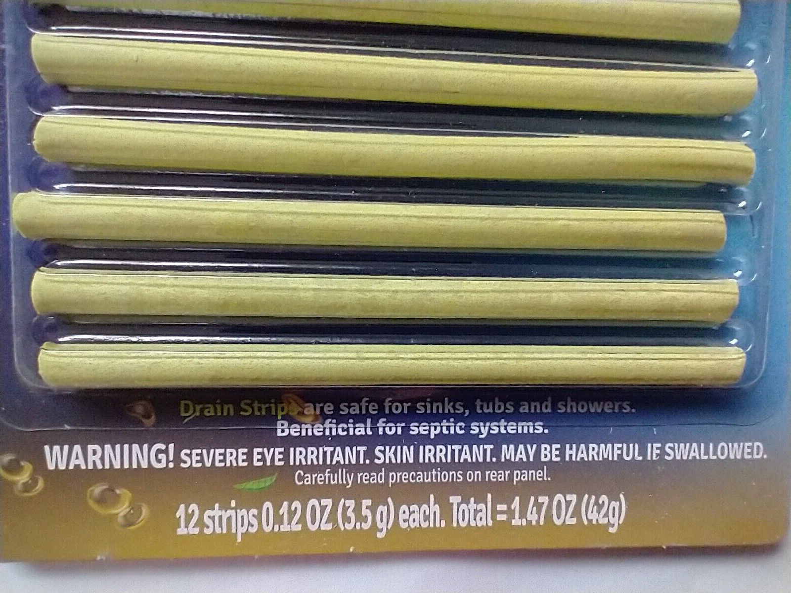 Green Gobbler BIO-FLOW Drain Sticks, Lemon Scent, 12 per Pack, Lot of 2