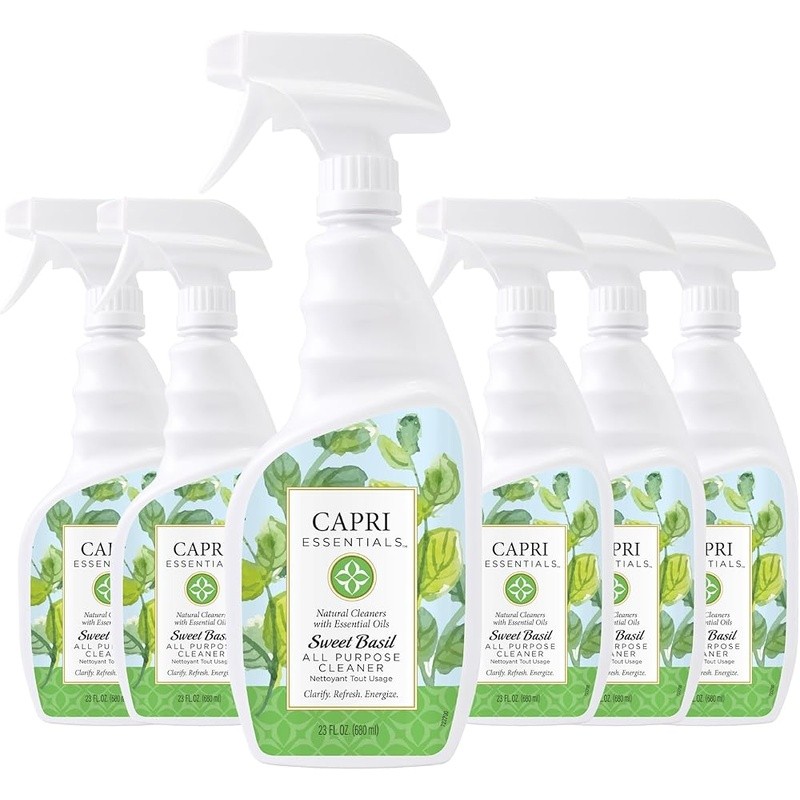 Natural All Purpose Cleaner Plant Based Essential Oils Herbal Fresh Scent New