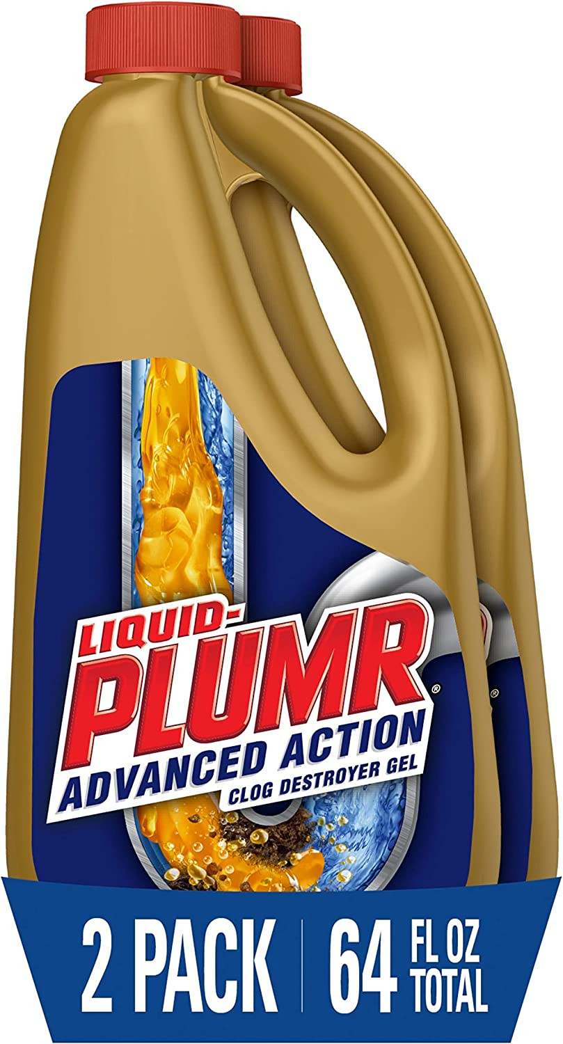 Advanced Action Clog Destroyer Gel, Removes Multiple Types of Clogs Including Ha