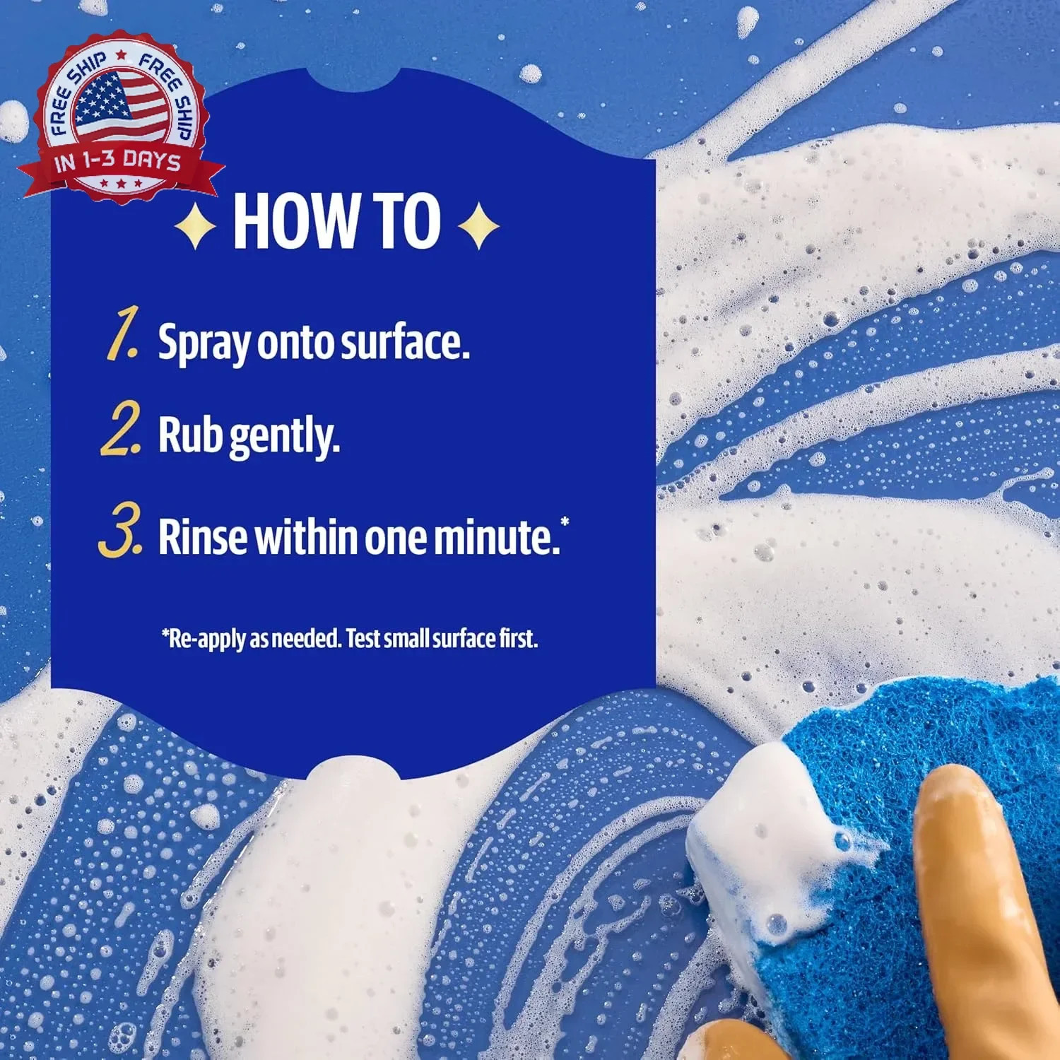 Bar Keepers Friend Soft Cleanser 26 oz + Spray & Foam Multipurpose MORE Spray Cl