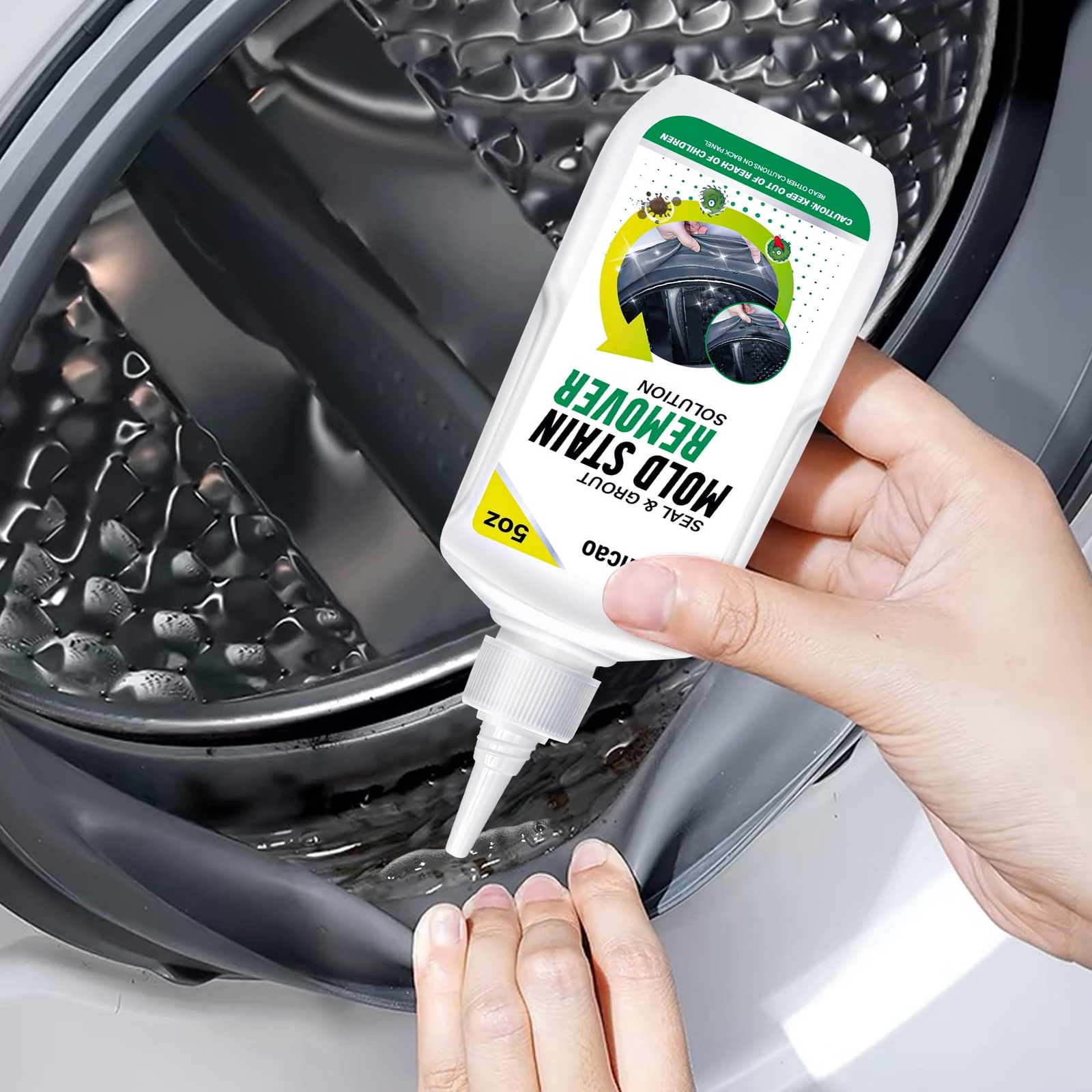 Stain Remover Gel Cleaner, Home Stain Remover Cleaner for Front Loader Washin…