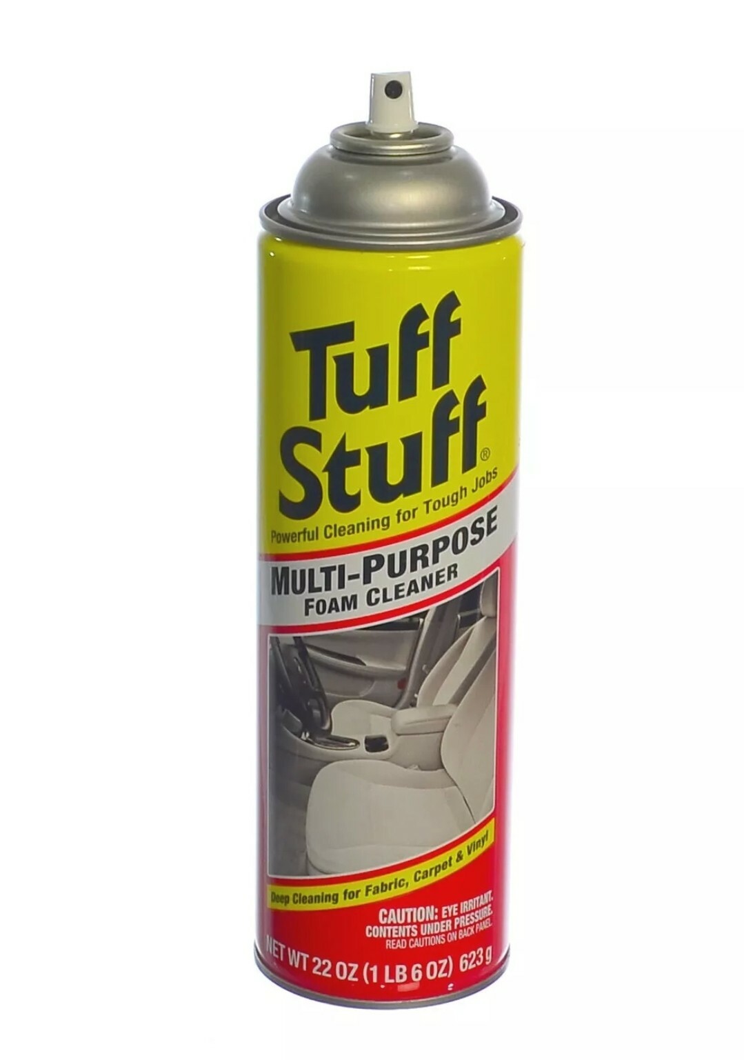 Tuff Stuff Multi Purpose Foam Cleaner for Deep Cleaning of Car Interior 22 oz.