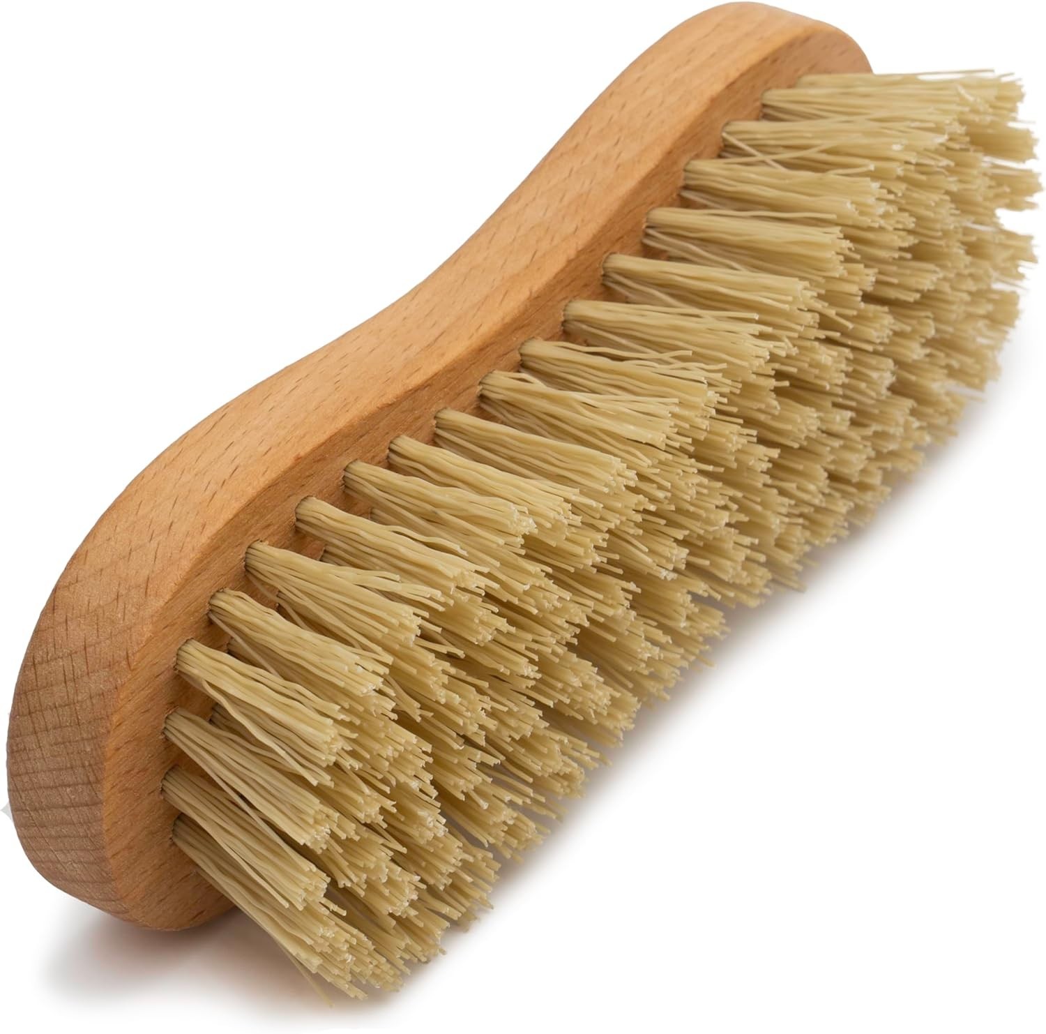 Versatile Hand-Held Scrub Brush for Floors & Walls – Durable Nylon Bristles