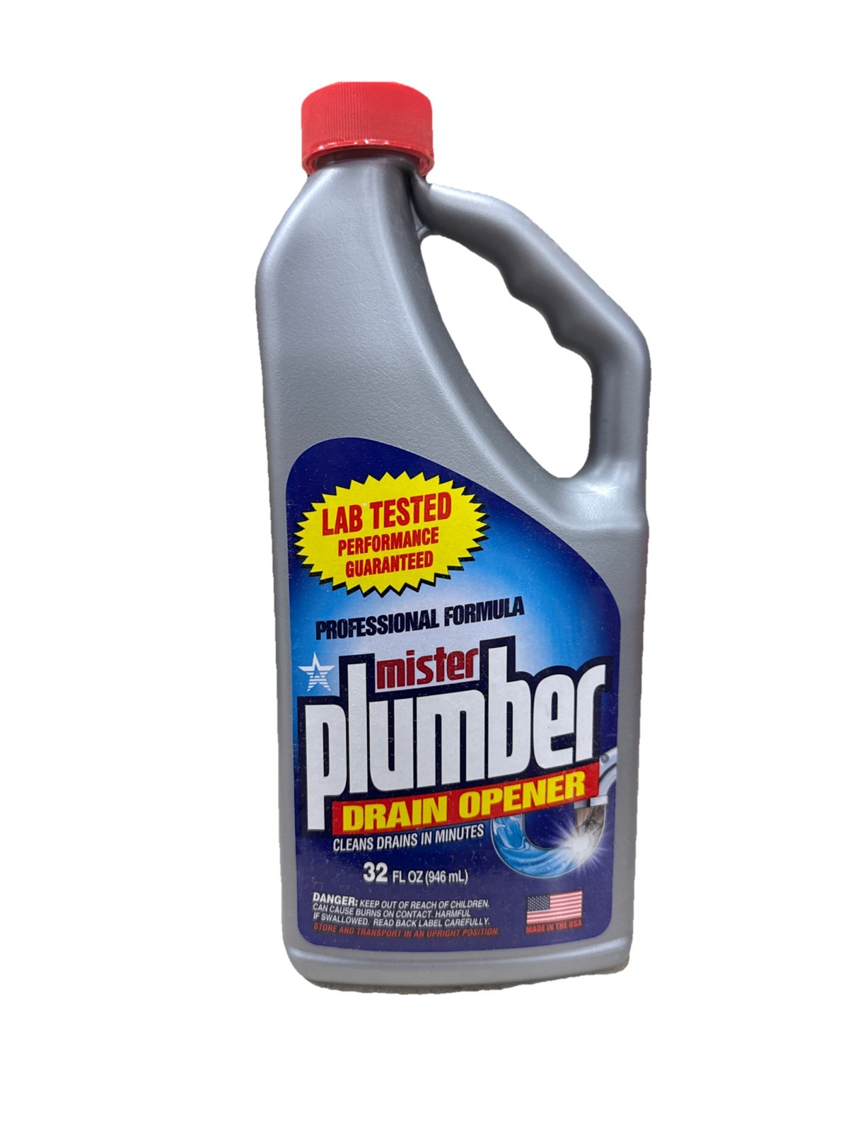 Mister Plumber Drain Opener Drain Cleaner 32 OZ Each Bottles 3 PACK