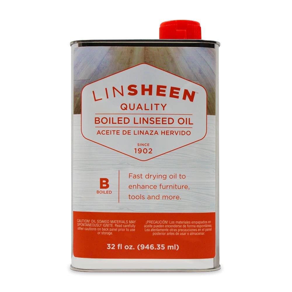 Fast Drying Boiled Linseed Oil for Wood Treatment and Restoration
