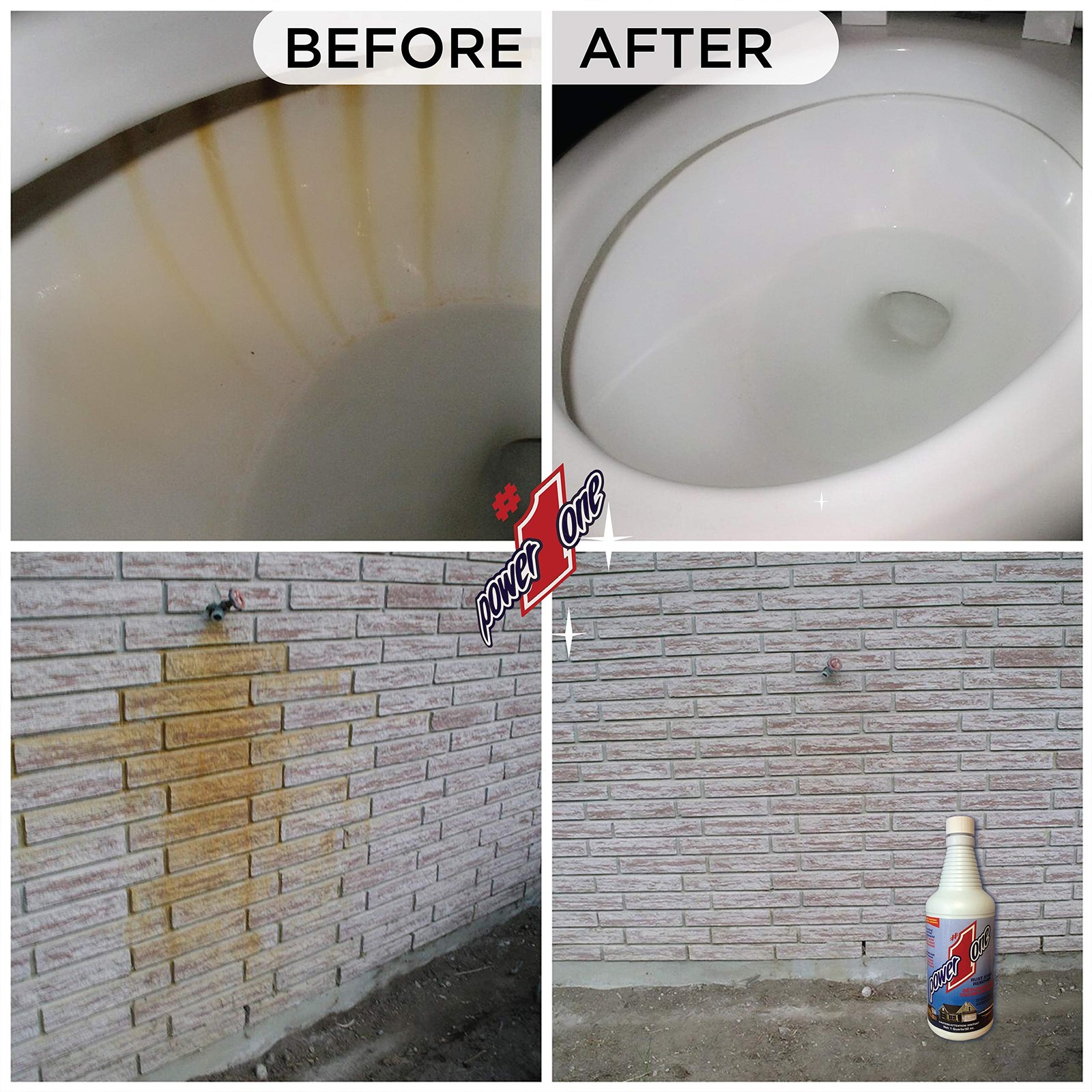 32oz Hull Cleaner: Your Boat’s Hero! Zaps Rust, Calcium & Waterline Stains