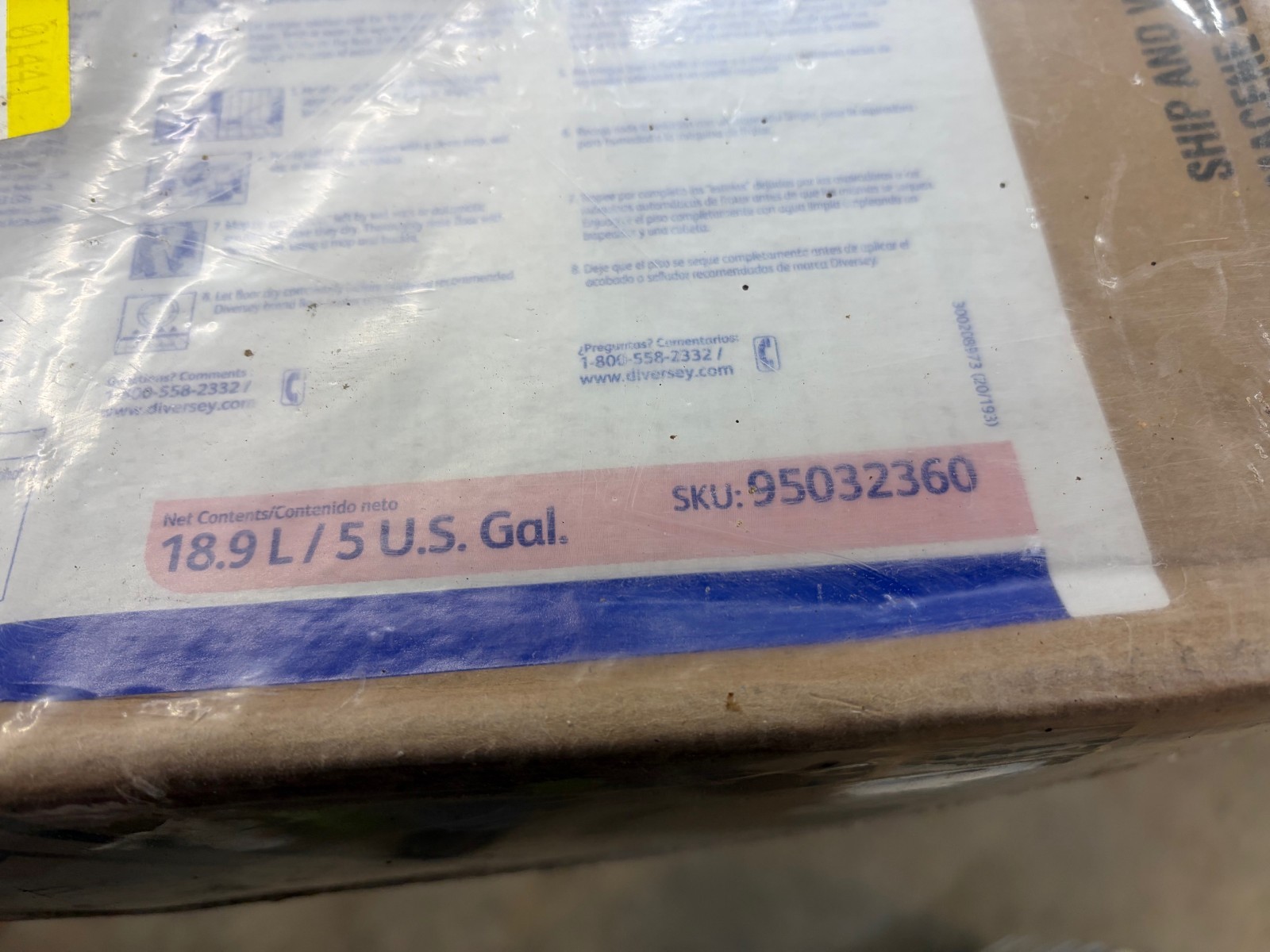 Diversey Pro Strip Heavy Duty Floor Stripper 5 gallons BRAND NEW 95032360