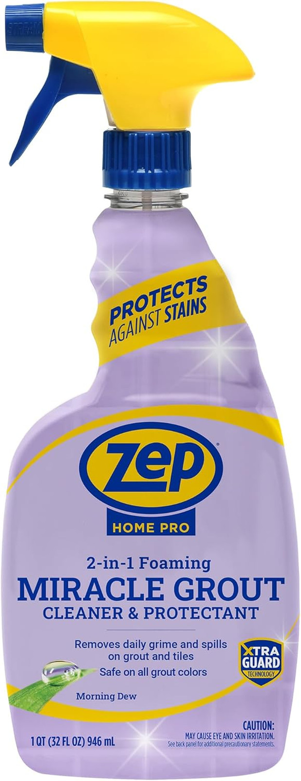 Home Pro Foaming Miracle Grout Cleaner & Protectant – 32 Fl. OZ – (Pack of 1) 2-