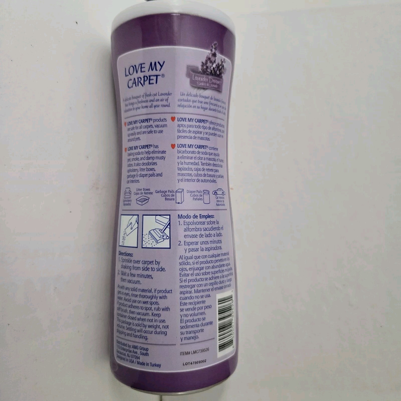Love My Carpet Lavender Dreams 17oz pack of 1
