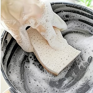 Natural Sponges for Dishes 12 Pack,Keep Soap Biodegradable Kitchen Sponge,