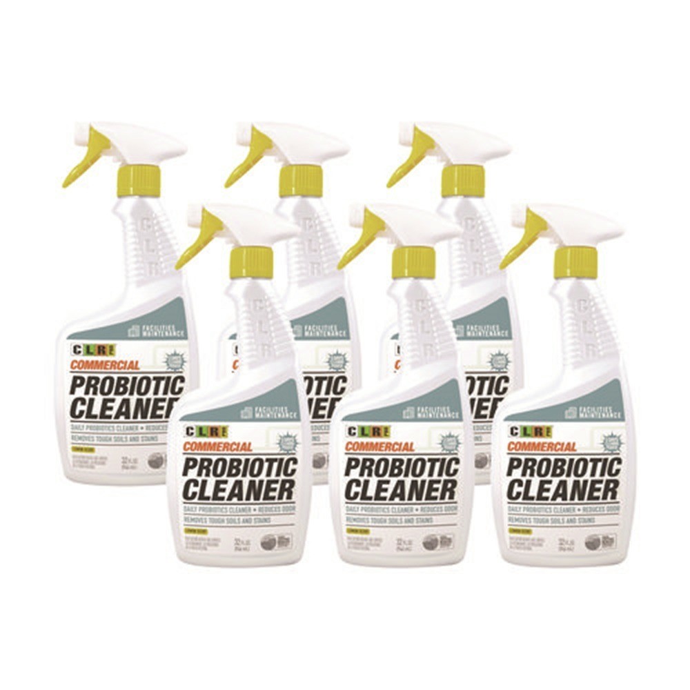 CLR PRO FMCPC326PRO 32 oz Commercial Probiotic Cleaner – Lemon Scent (6/CT) New