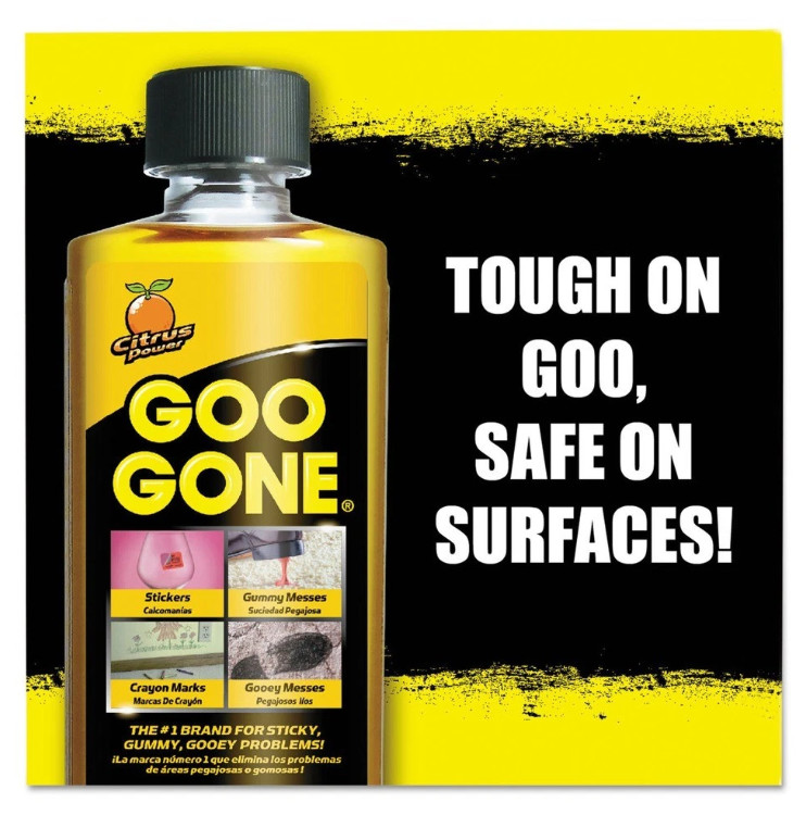 Goo Gone 2087 8 oz. Bottle Original Cleaner – Citrus Scent (12/Carton) New