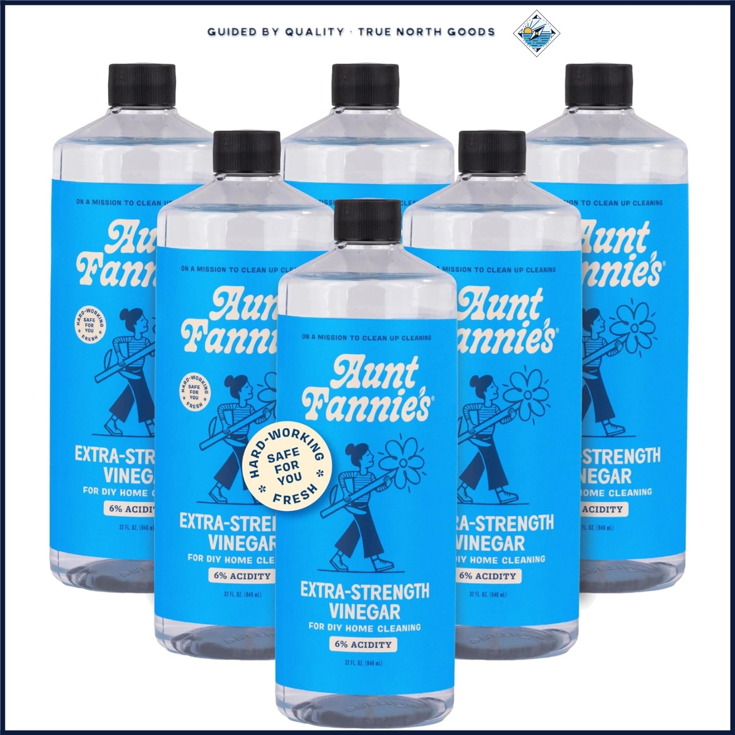 32 oz Extra Strength Cleaning Vinegar, Unscented Multipurpose Household Cleaner