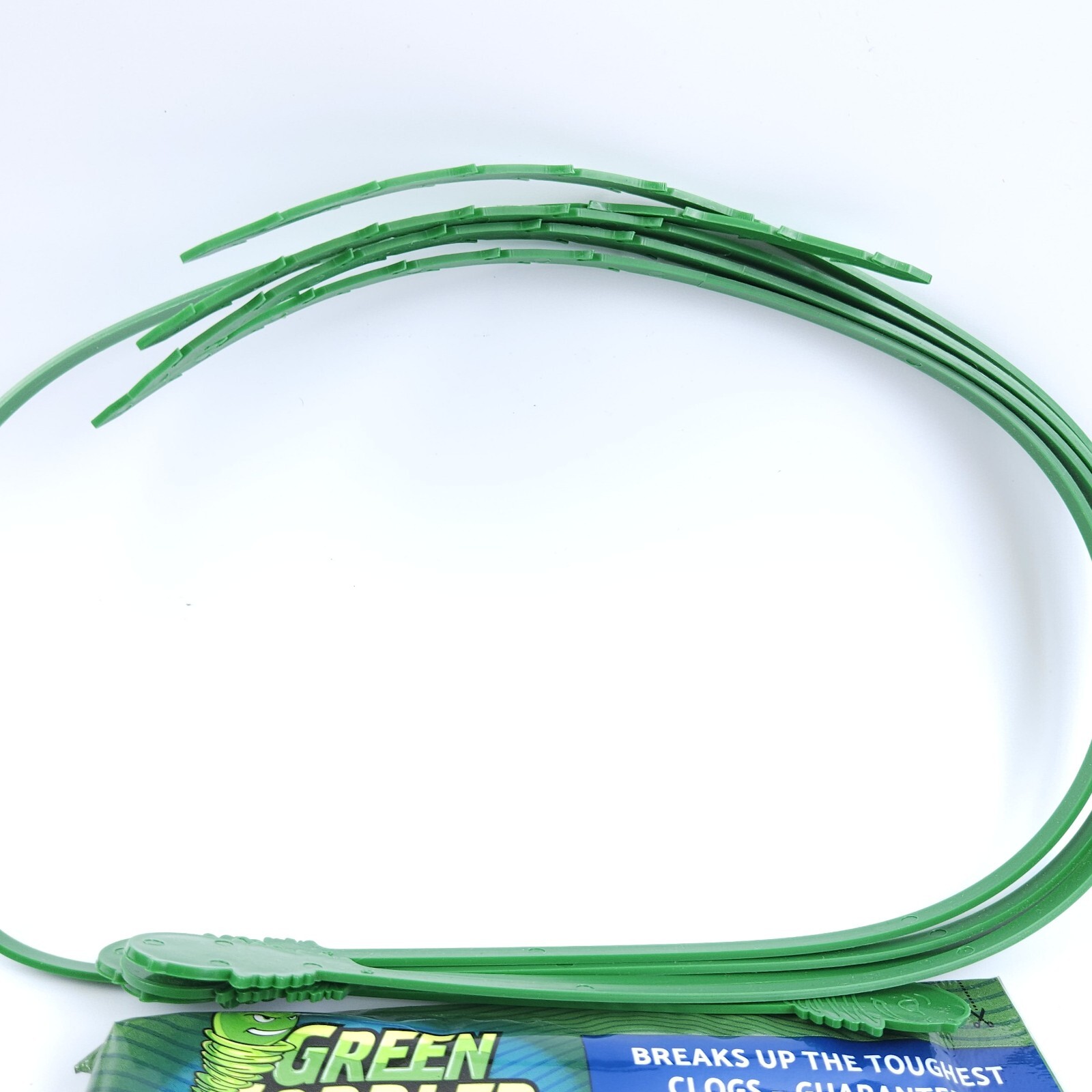 Green Gobbler Drain Clog Remover Powder 3 Packs & 3 Snakes Lime Scented Cleaner